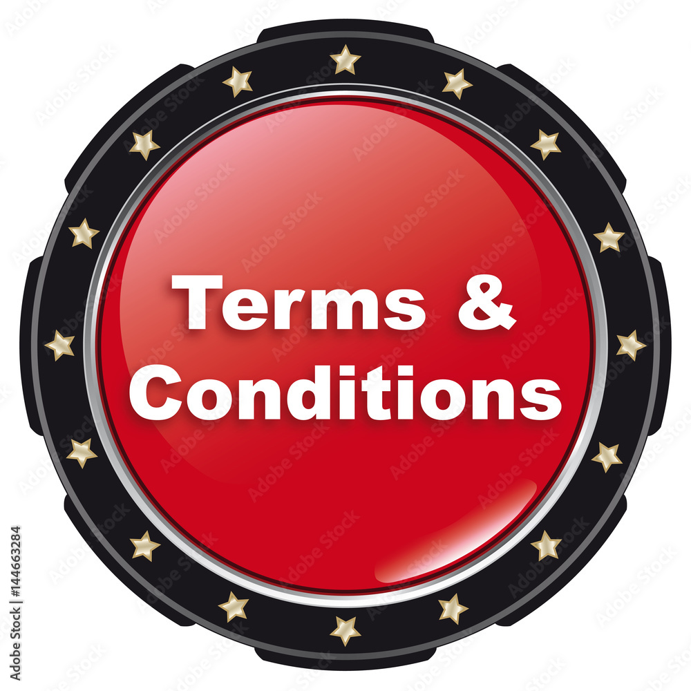 Fototapeta premium terms conditions icon