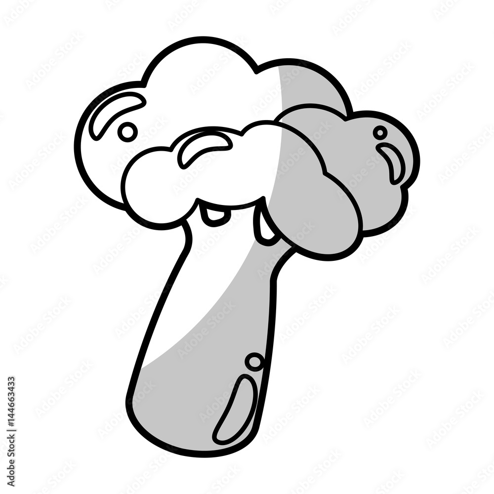 broccoli food nutrition - shadow vector illustration eps 10 broccoli food nutrition - shadow vector illustration eps 10