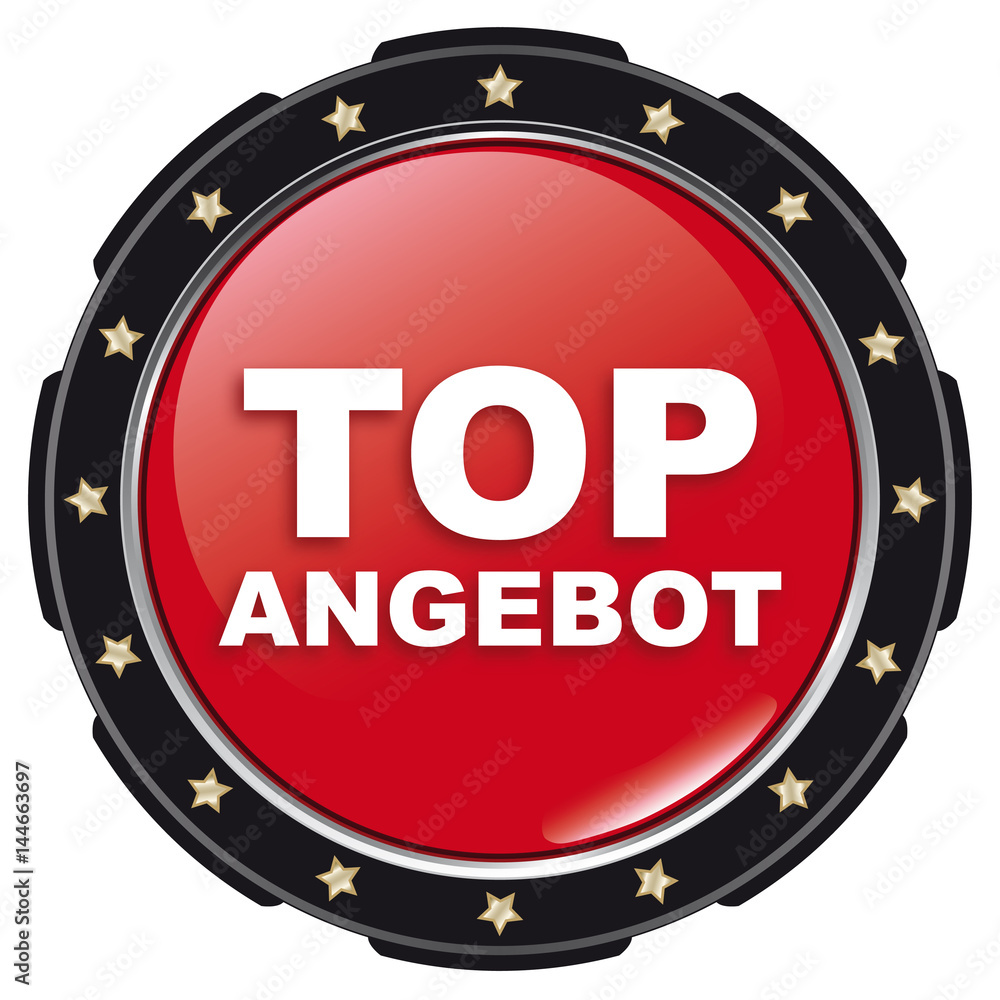 Fototapeta premium top angebot icon