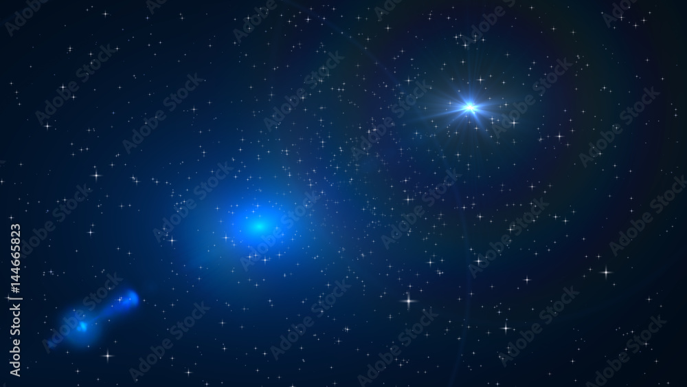 Fototapeta premium night stars for background, stars in the night sky.