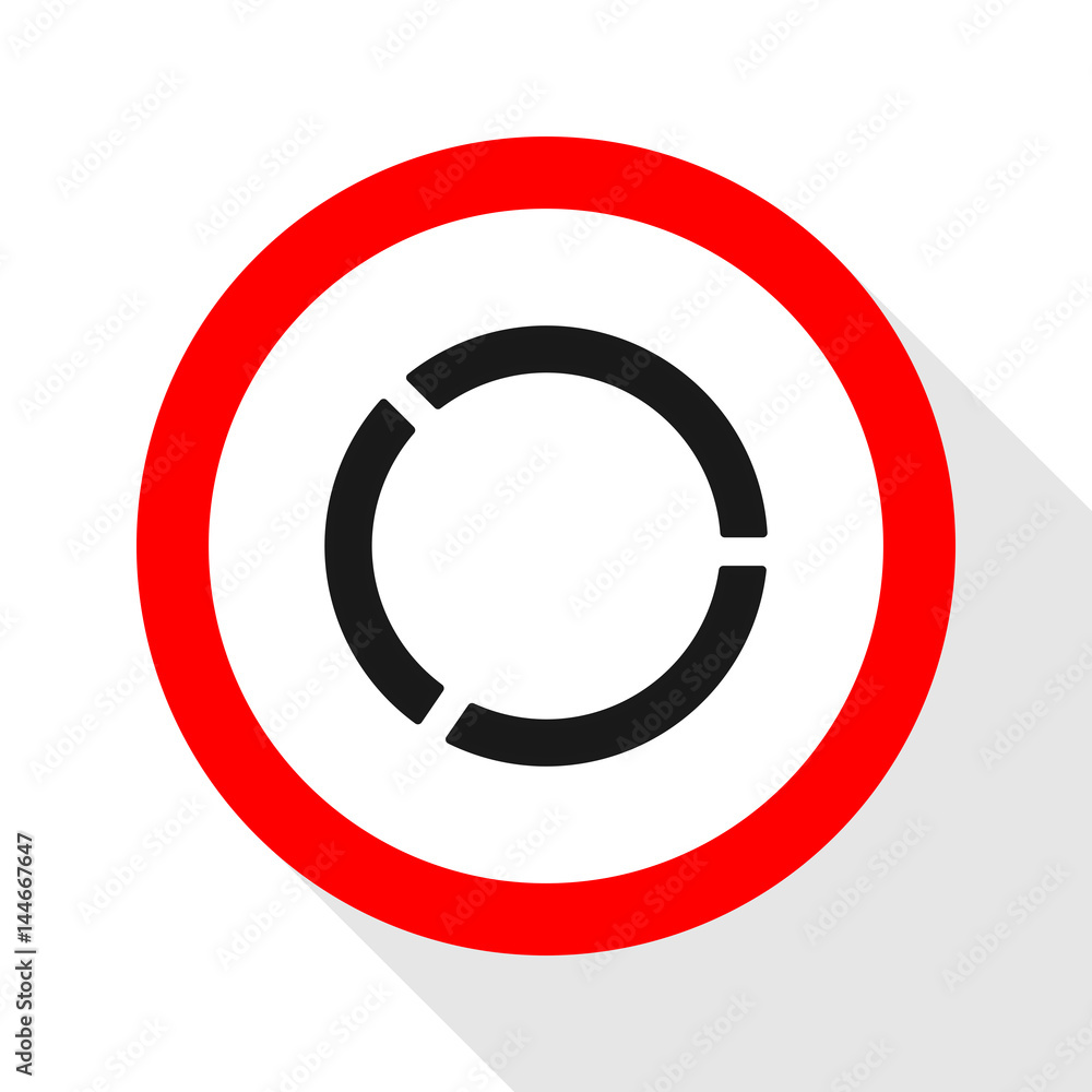 TRAFFIC SIGN FLAT DESIGN ICON LOGO TRAFFIC SIGN FLAT DESIGN ICON LOGO