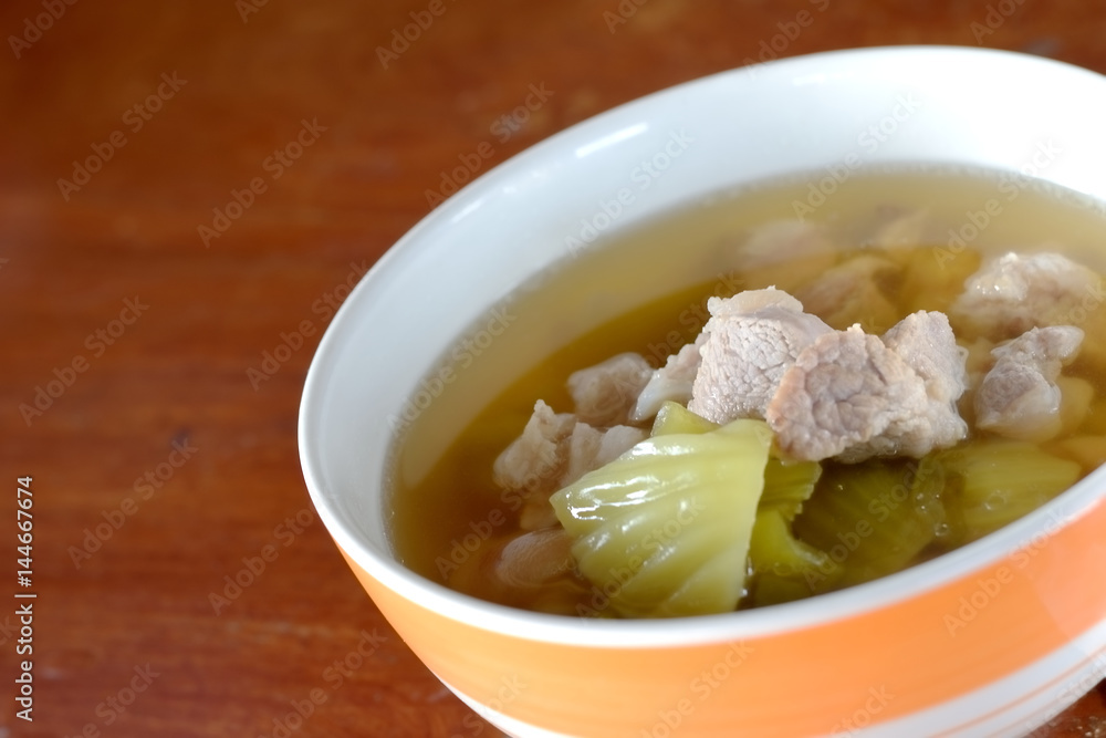 pickled Chinese cabbage with pork pickled Chinese cabbage with pork