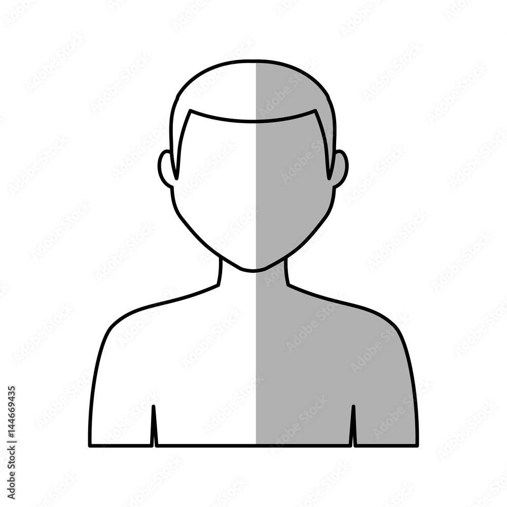 man cartoon icon over white background. vector illustration man cartoon icon over white background. vector illustration
