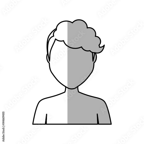 woman cartoon icon over white background. vector illustration