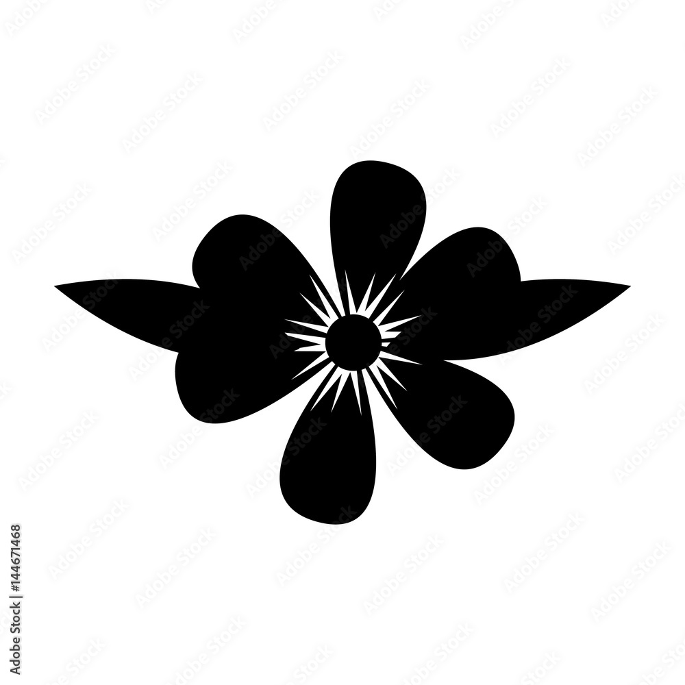 cute flower decorative icon vector illustration design cute flower decorative icon vector illustration design