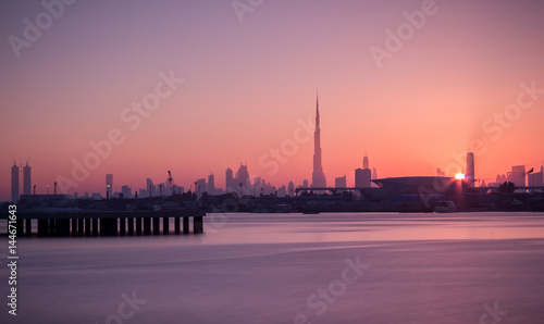 Photography Burj Khalifa and Dubai Skyline