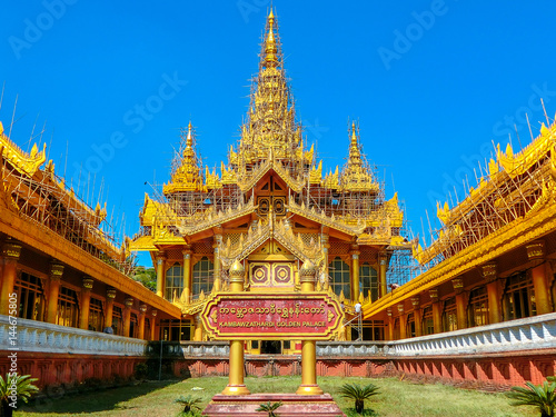 Kamboza thadi palace in Myanmar. © tawatchai1990