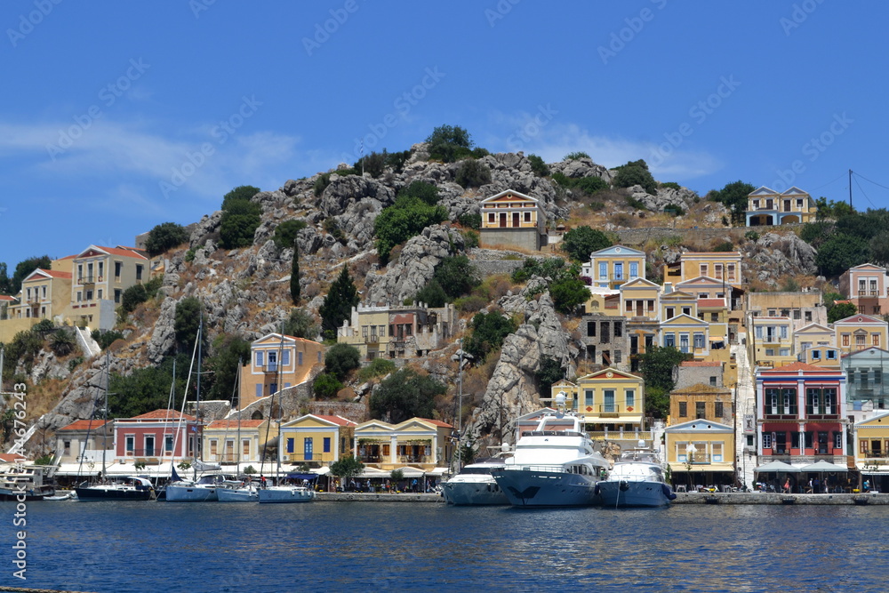 Fototapeta premium Greek island
