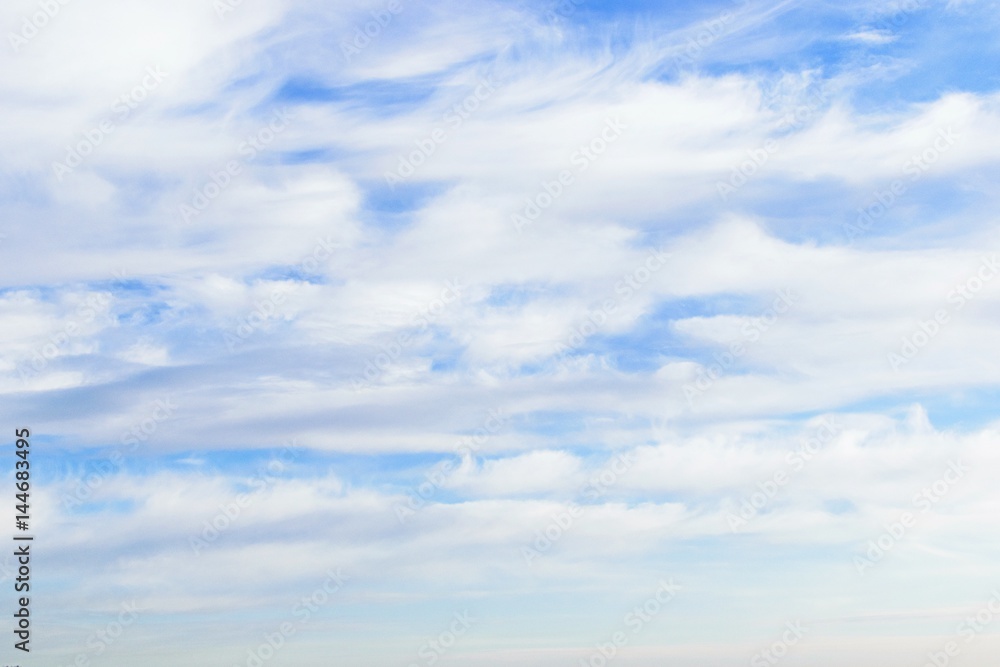 Obraz premium Tło, niebo z chmurami 