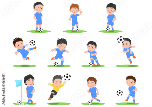 Wallpaper Mural サッカー　イレブン Torontodigital.ca