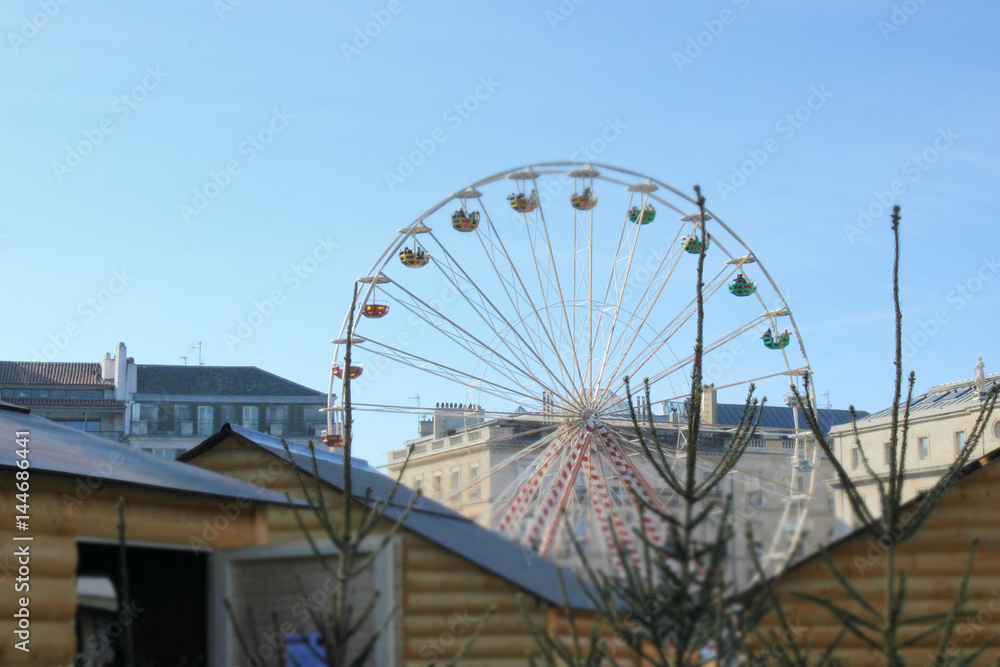 Fototapeta premium La grande roue de Bayonne