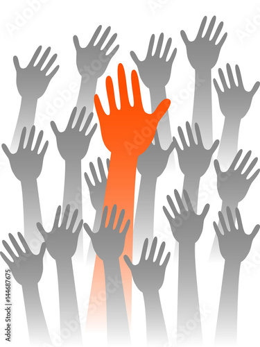 leader hand