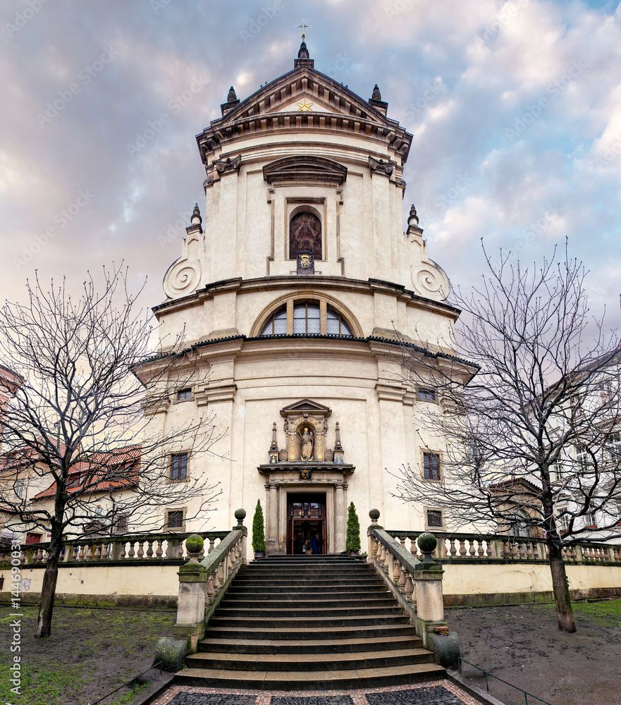 Fototapeta premium Catholic church of the Virgin Mary the Victorious