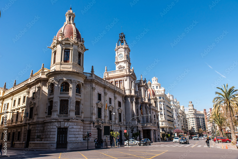 plaza del ayuntamiento, valencia