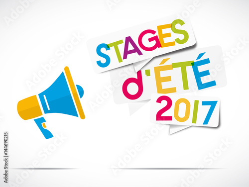 mégaphone : stages d'été 2017
