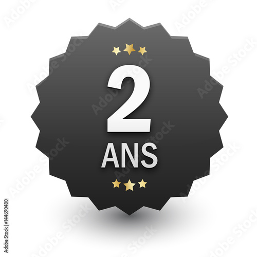 Tampon Vecteur 2 ANS