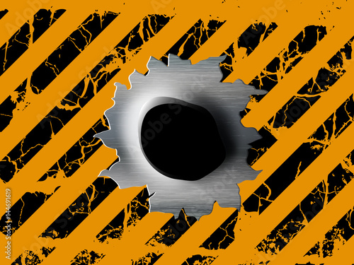 Single bullet holes