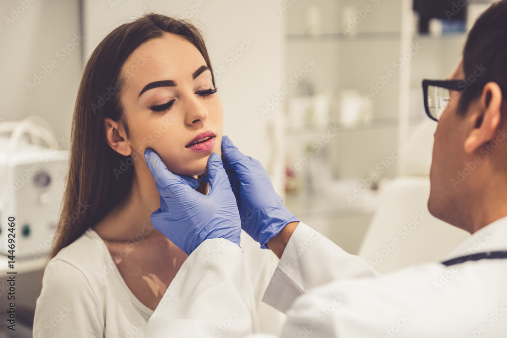 Fototapeta premium At the doctors