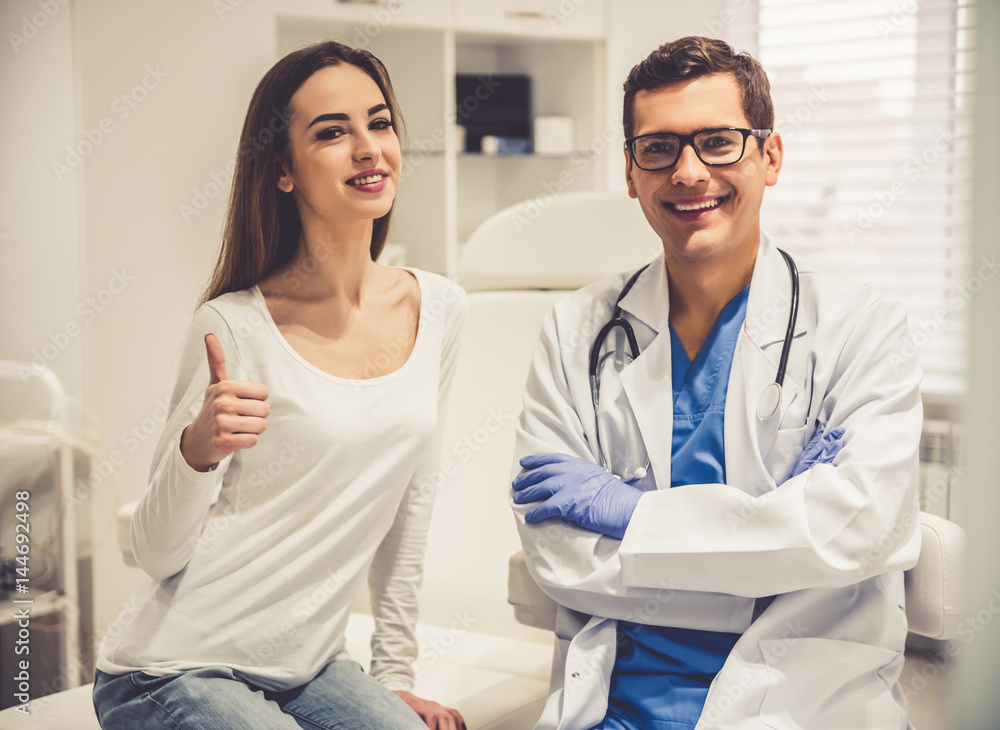 Obraz premium At the doctors