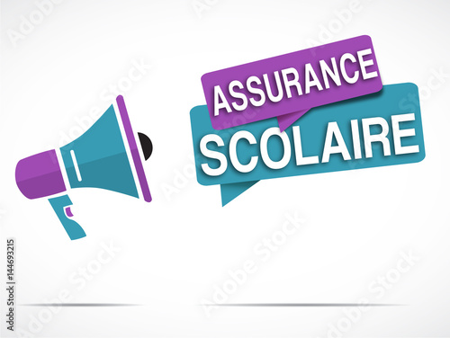 mégaphone : assurance scolaire