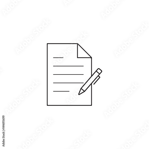 edit file vector icon