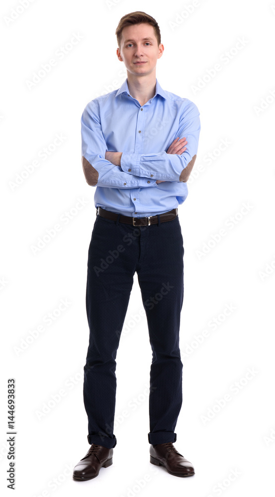 full length portrait of a young business man full length portrait of a young business man