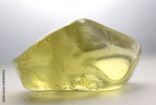 Citrine - translucent solar stone of lemon color a fine sample for your mineralogical collection 