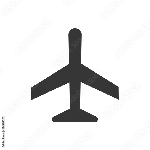 airplane icon vector