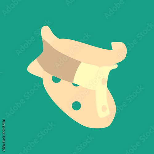 Clamp for the neck