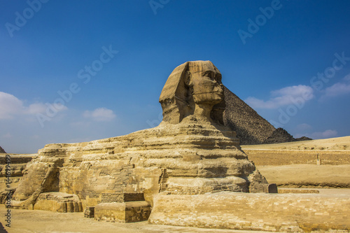Cairo  Egypt. The Sphinx
