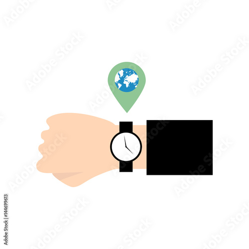 Local time illustration