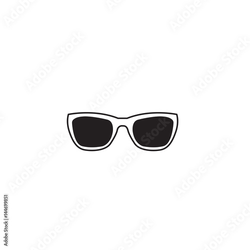 Sunglasses line icon, travel & tourism, fashion and eyeglasses, a linear pattern on a white background, eps 10.