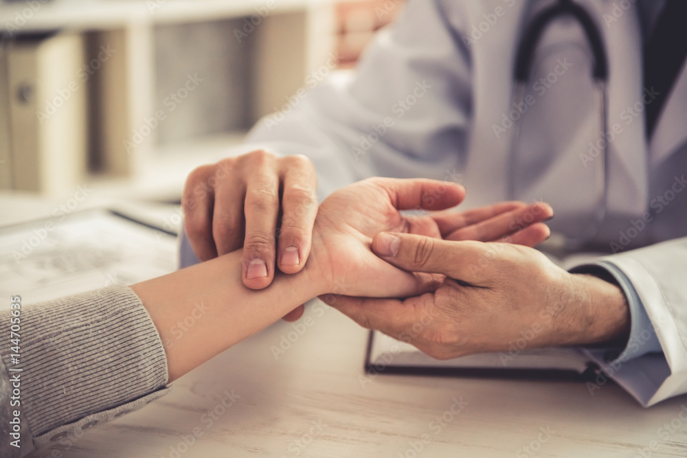 Obraz premium At the doctors