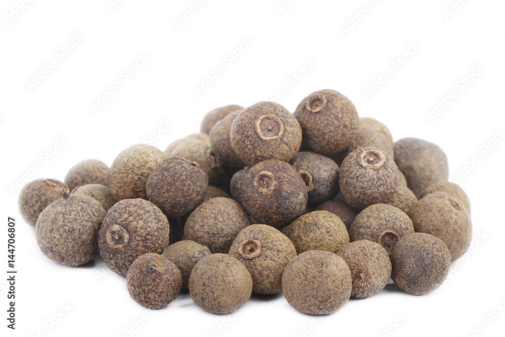 heap of allspice isolated heap of allspice isolated