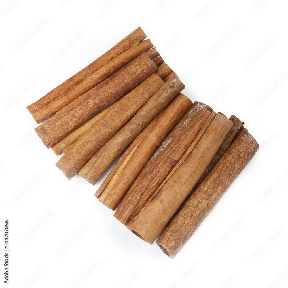 heap of cinnamon isolated heap of cinnamon isolated