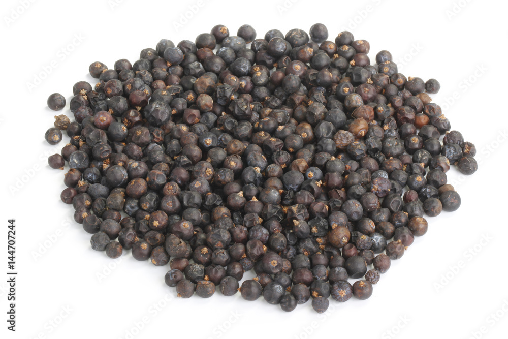 heap of juniper berries isolated heap of juniper berries isolated