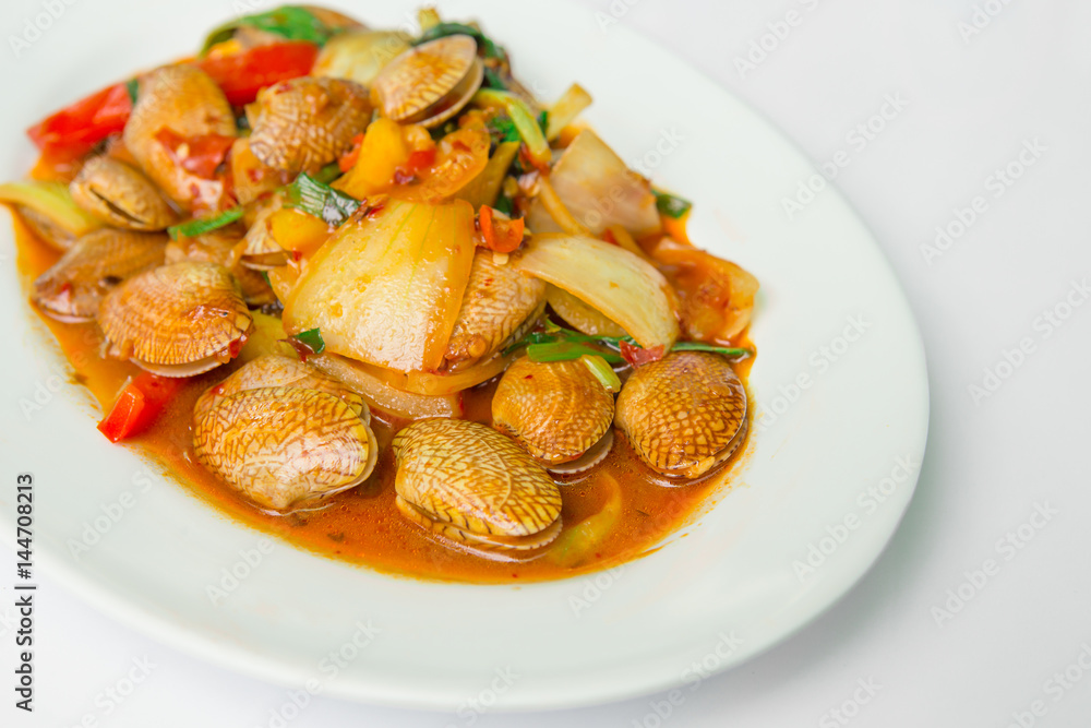 Food, Chili Pepper, Clam - Seafood, Roasted, Seafood Food, Chili Pepper, Clam - Seafood, Roasted, Seafood