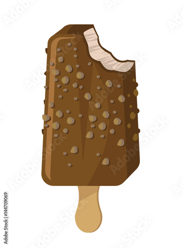 ice cream chocolate popsicle