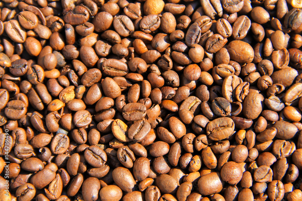 Coffee beans background Coffee beans background