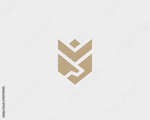 Handshake, wings, crown, flower vector logo. Deal, partnership shield logotype. Luxury team icon symbol