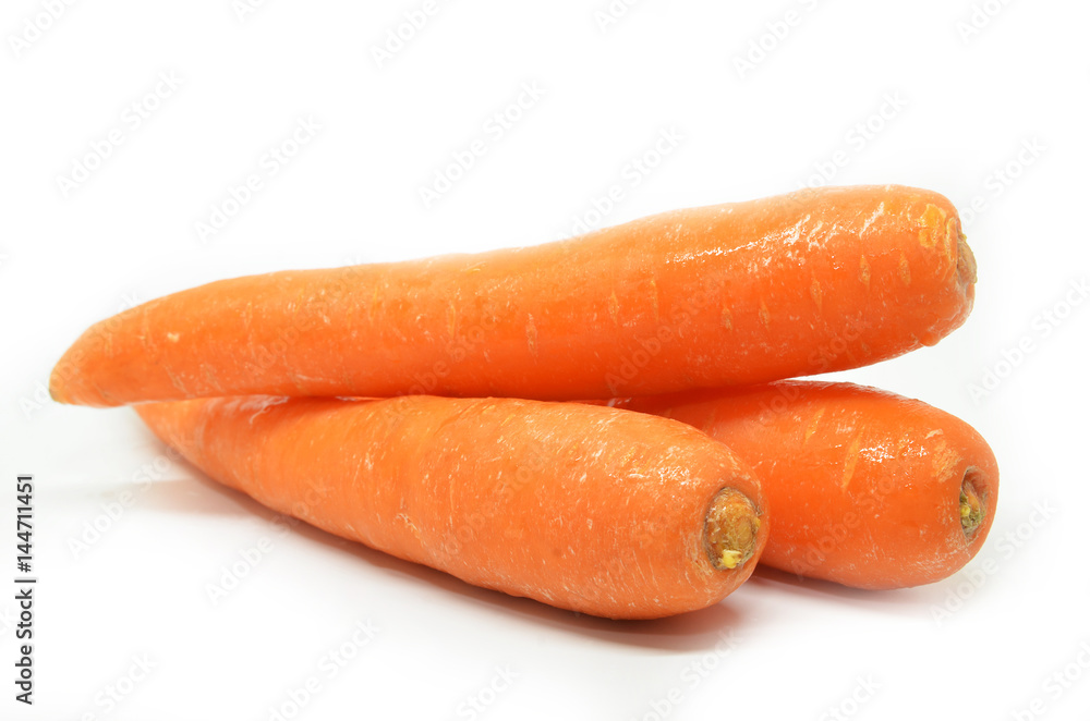 Carrot isolated on white background Carrot isolated on white background