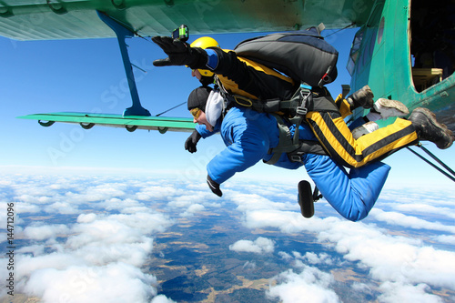 Tandem skydiving © Sky Antonio