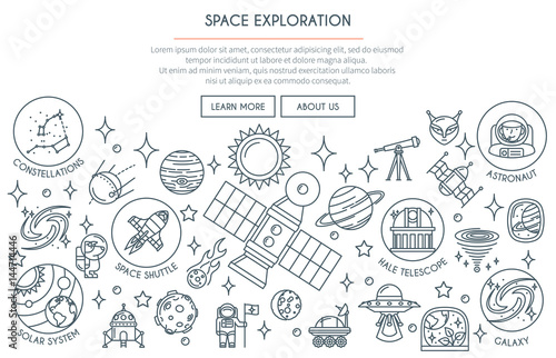 Space Exploration Banner