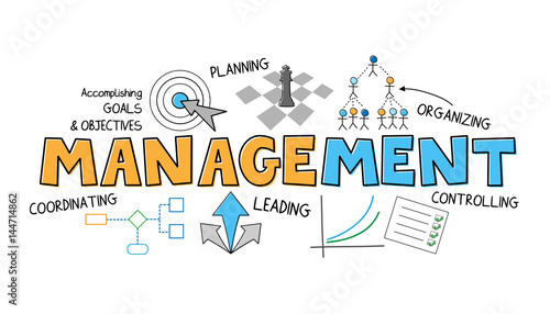 MANAGEMENT Vector Concept Icons