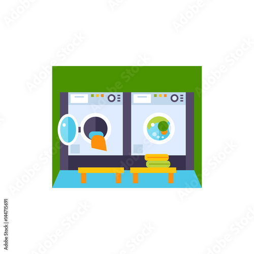 Laundry interior icon