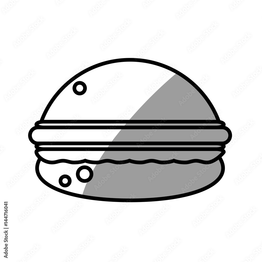 burger food picnic shadow vector illustration eps 10 burger food picnic shadow vector illustration eps 10