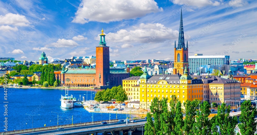 Naklejka premium Stockholm, Suède