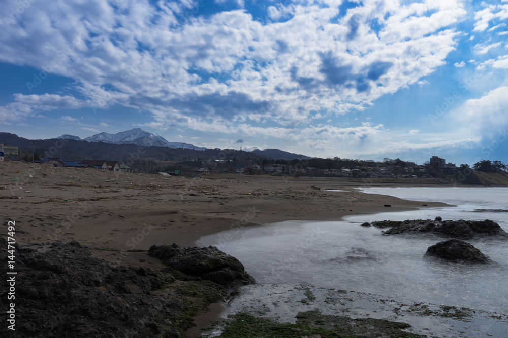 早春の日本海 早春の日本海