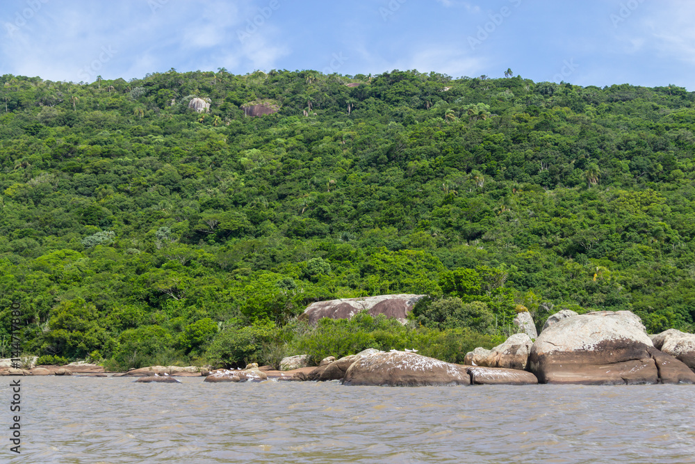 Guaiba lake landscape Guaiba lake landscape