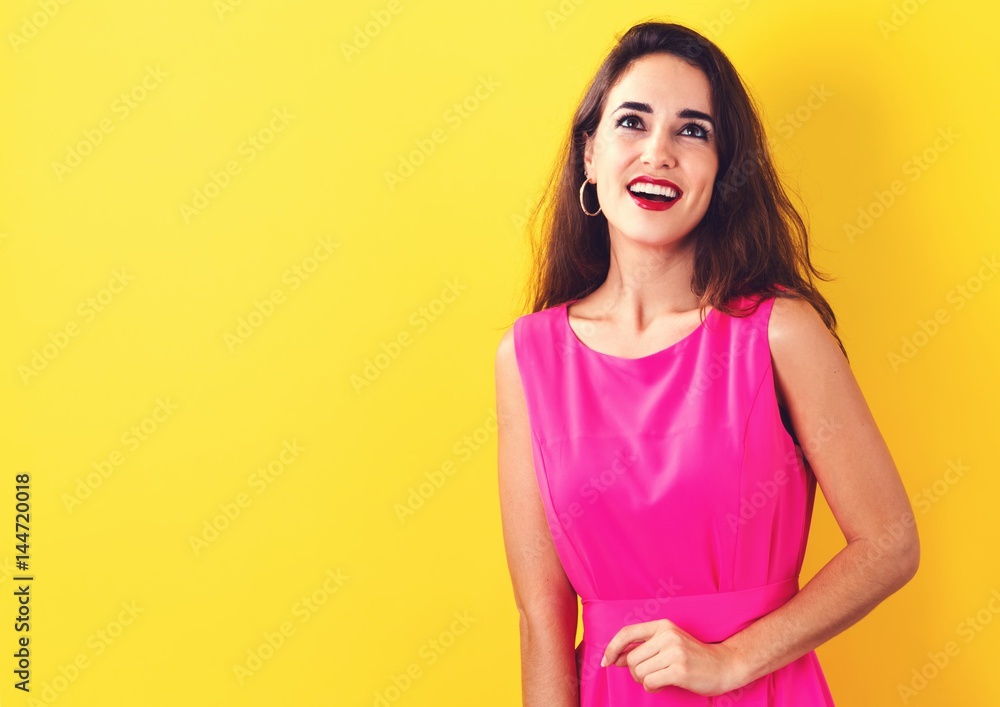Fototapeta premium Happy young woman